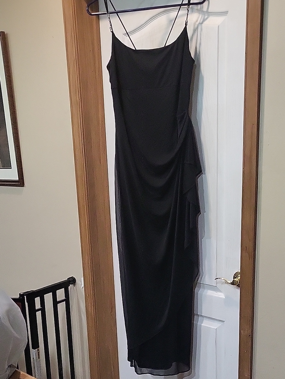 Alex Evenings Size 12 Black Formal Dress